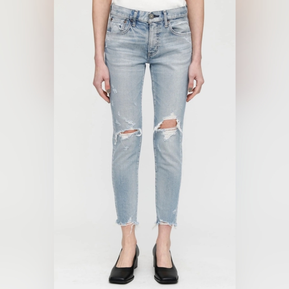 Moussy Vintage Altawoods Skinny in Light Blue
